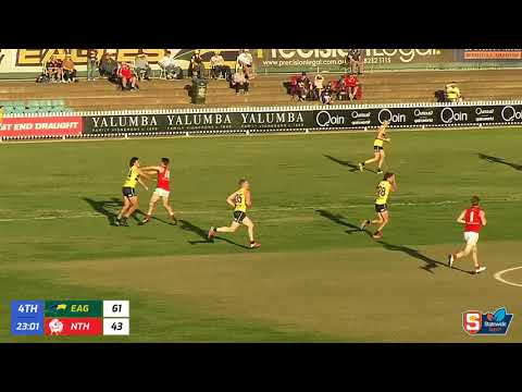 Eagles' Jacob Wehr kicks the sealer - Rd 11 Statewide Super League