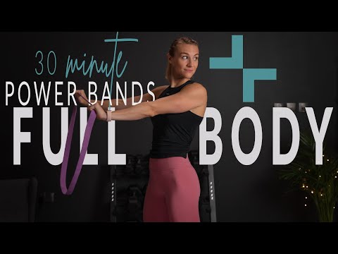 30 min ⚡️POWER⚡️ FULL BODY Resistance Band Workout