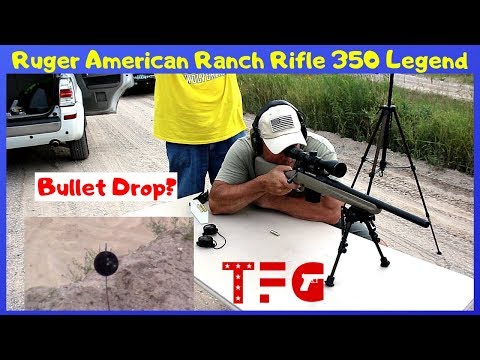 Ruger American Ranch Rifle in 350 Legend (What Bullet Drop?) - TheFirearmGuy