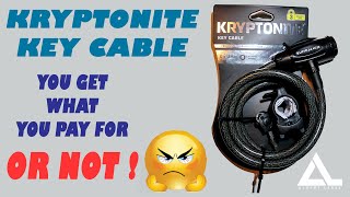 #443 The unimpressive Kryptonite Key Cable bicycle lock