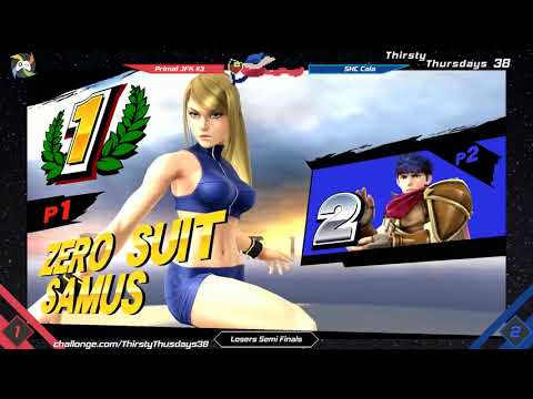 Primal JFK (Yoshi, Marth, ZSS) vs SHC Cala (Ike, Corrin, Peach) - LSF