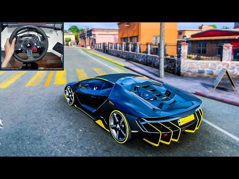$1.92 Million Lamborghini Centenario Lp 770-4 - Forza Horizon 5 | Logitech G29 Gameplay