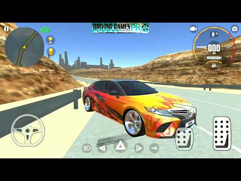 Car Simulator Japan - Toyota Camry 3.5 Driving - Android Gameplay - Car Games