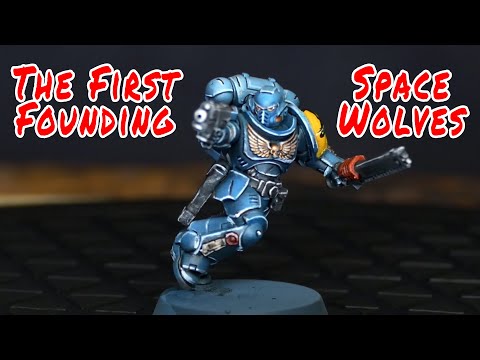 How To Paint Space Wolves Assault Intercessors