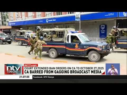 Communications Authority defends ban on live coverage of the anti-government protests on June 25th