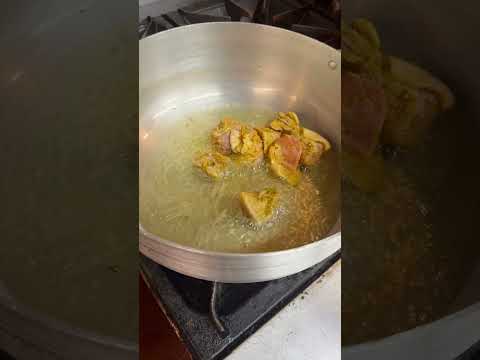 Perfect Fried Pork Shoulder // Griot 🇭🇹 using Neguess Creole Haitian Epis #griot #pork #recipe