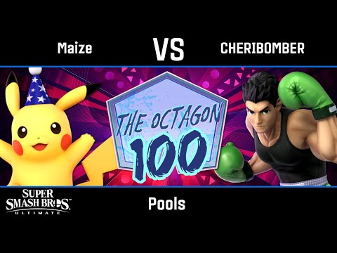 Maize (Pikachu) vs CHERIBOMBER (Little Mac) - Ultimate Pools -  Octagon #100