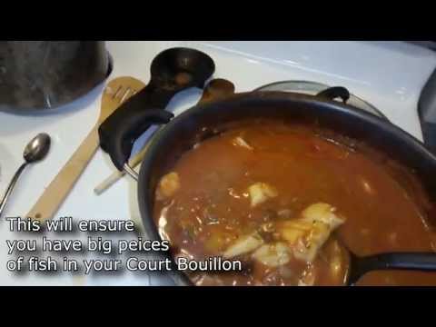 Fish Court Bouillon (The Real Coonass Way)