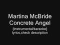 Martina McBride - Concrete Angel {instrumental ...