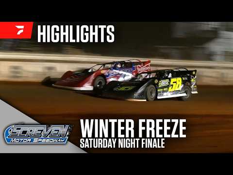 Winter Freeze Finale | Southern All Star Late Models at Screven Motor Speedway 2/7/26 | Highlights