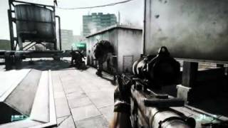 Battlefield 3 - Episode 2 trailer Fault Line - Rooftop Sniper