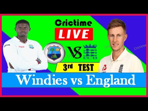 Live Cricket Match Today WI v ENG 3rd Test Match Day2 2019  | cricket live Score Only 10-02-2019