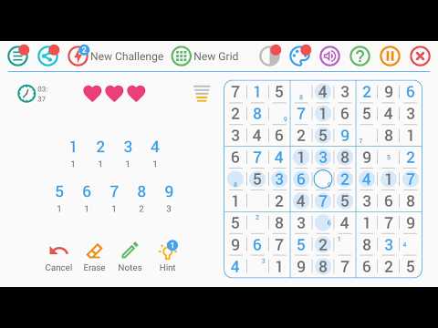 Vídeo de Sudoku Español Matemático