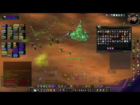World Of Warcraft Classic |  AQ40 Viscidus, 1st attempt ever | 2020 08 21