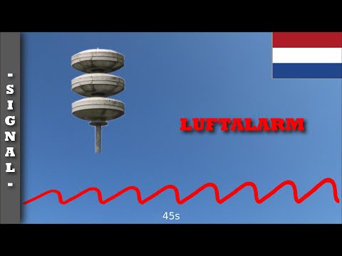 Sirenensignal "Luftalarm" (Niederlande) | Modulator 2008