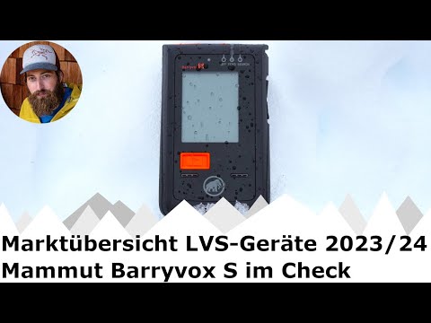 Mammut Barryvox S im Check | Marktüberblick LVS-Geräte 2023/24