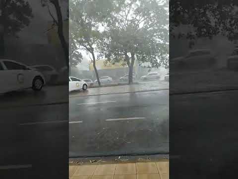 chuva forte em Rondon Paraná #
