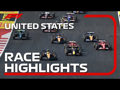 F1 2024 F1第19戦アメリカGP(COTA) 2024年 決勝レースハイライト動画