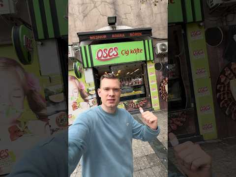 Çiğ Köfte ist maximal unterbewertet! 🇹🇷🌯 #istanbul #streetfood