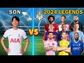 Heung Min Son 🆚 2024 New Legends (Ronaldo, Messi, Neymar, Mbappe, Haaland, Benzema, Salah, Vini)💪⚽🔥