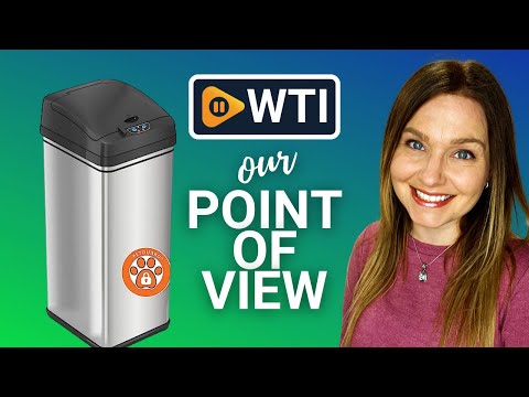 iTouchless 13 Gallon Trash Cans - WTI product video review