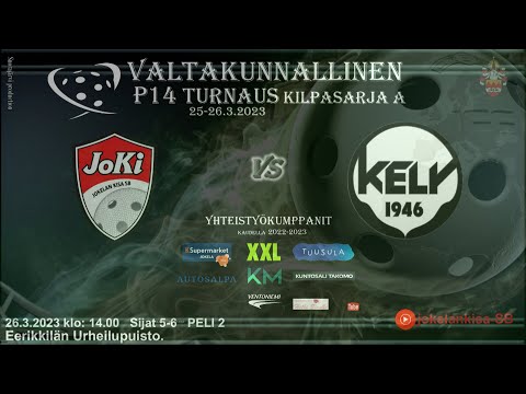 P14 Valtakunnallinen JoKi Musta  - Kely 26.3.2023