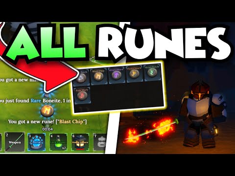 Ultimate Guide To Getting Every Rune In "The Forge" | Roblox The Forge