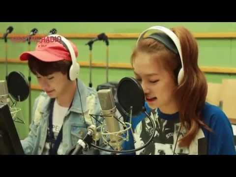 150806 Super Junior Kiss the Radio - CLC Seungyeon and Yeeun - Monsta X Wonho and Kihyun
