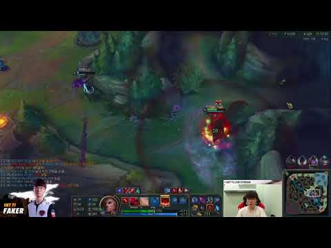 Faker Stream Swain vs Zoe Mid patch 8.6