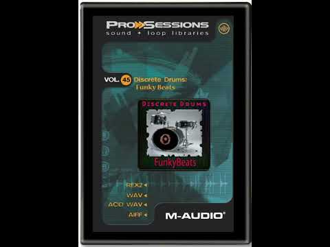 Free Download M-Audio Pro Sessions Vol.42 Discrete Drums Funky Beats-DYNAMiCS