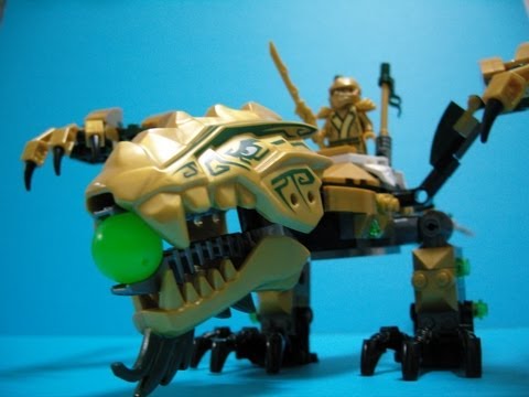 Vidéo LEGO Ninjago 70503 : Le dragon d'or
