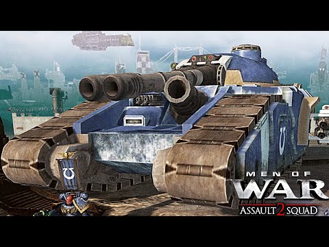 ULTIMATE MOD WARHAMMER 40K: Ultramarines vs TAU Empire! - Men of War: Assault Squad 2