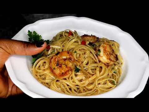 How to make shrimp scampi | Shrimp scampi recipe