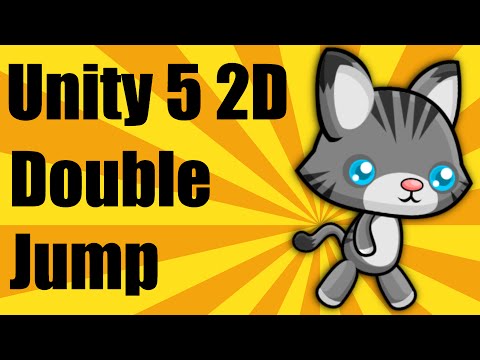 Unity 5 2d - Single And Double Jump - Mobile Platformer Series - Part 6