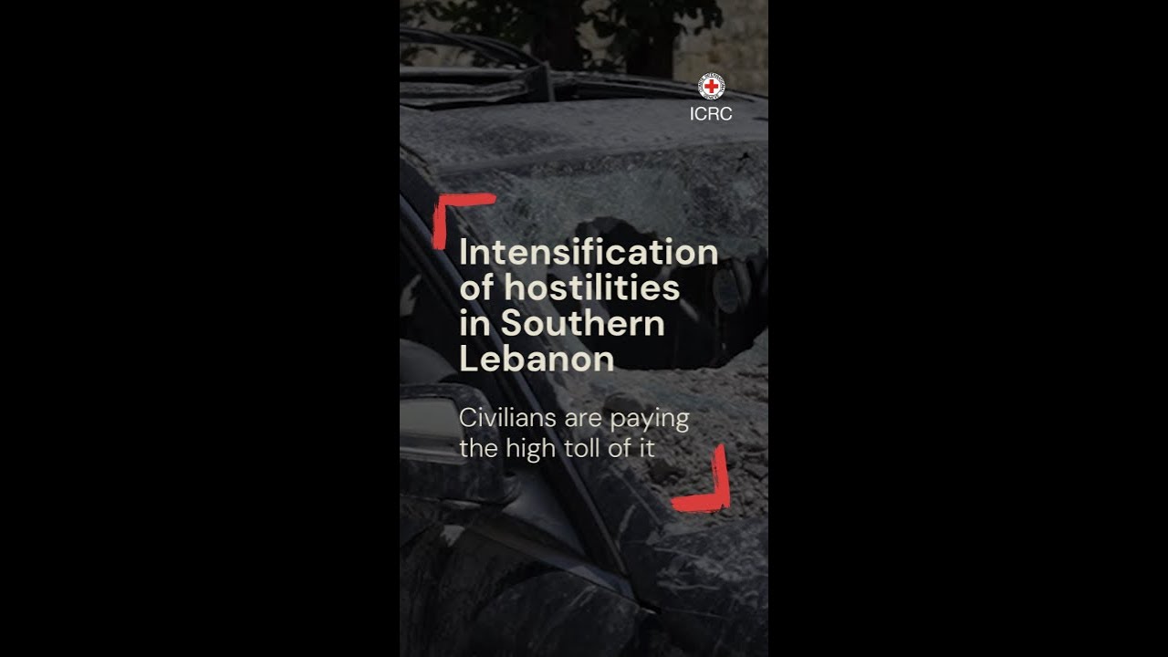 This is how civilians are suffering because of the hostilities in Southern Lebanon