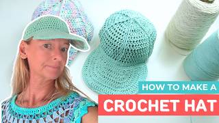 Crochet a DIY Summer Hat in Minutes with This Easy Pattern