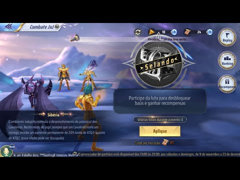 BORA FAZER PVP MELEE - SAINT SEIYA AWAKENING