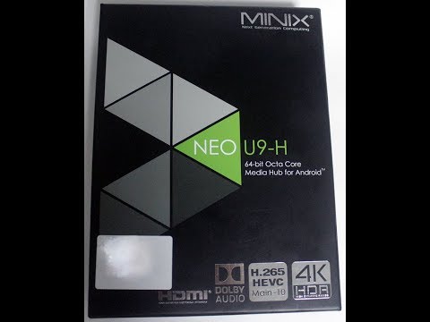 Minix Neo U9 H Unboxing
