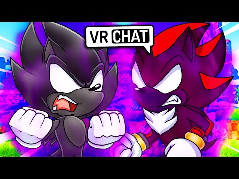 Dark Sonic Meets Dark Shadow! (VR Chat)