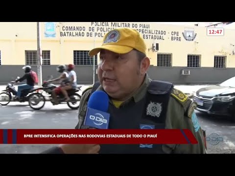 BPRE intensifica operações nas rodovias estaduais de todo o Piauí 26 01 2023