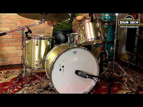 drumshop.pl  - Sonor Action Vintage Gold 22" 13" 16" + D440 snare