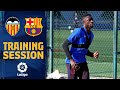 Dembélé continues comeback as first-team prepare for Valencia