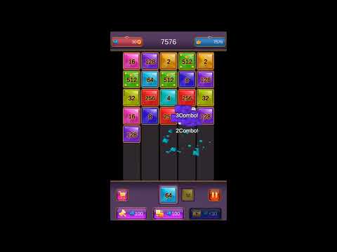Number Up Merge - 2048 Puzzle Video