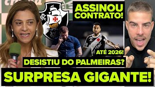 PEGOU TODO MUNDO DE SURPRESA! LEILA PEREIRA NO VASCO APÓS SAÍDA DO PALMEIRAS! RENOVAÇÃO DE JAIR!