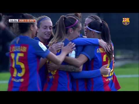 [HIGHLIGHTS] FUTBOL FEM (Lliga): FC Barcelona – Athletic Club (2-1)