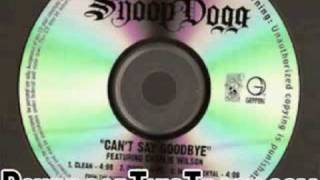 snoop dogg - Can&#39;t Say Goodbye (Dirty) - Can&#39;t Say Goodbye