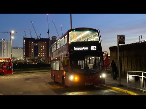 FULL ROUTE VISUAL | Arriva London Route 102 Edmonton Green To Brent Cross | HV172 (BN14VZR)