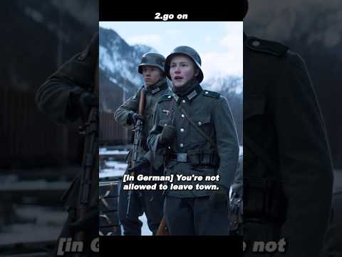 🎬 A Column of Men Walks STRAIGHT Through a German Checkpoint! 😳 | "Narvik" (2023) Tense Scene 🇳🇴