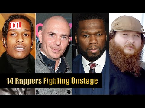14 Rappers Fighting Onstage