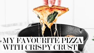 My Favourite Pizza with Crispy Crust | Cravings Journal